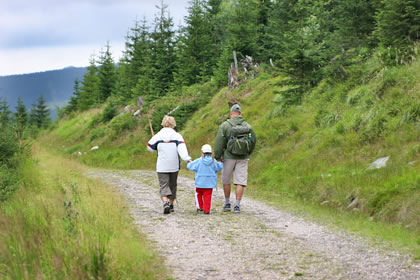 Wandern mit der Familie